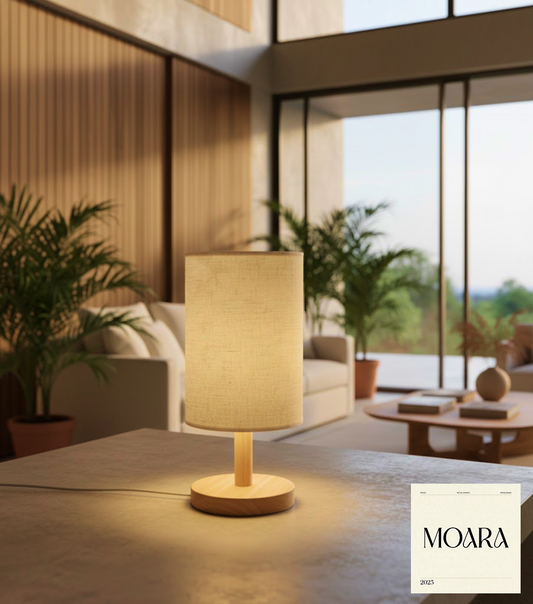Abajur MOARA Rio Minimalista Zen