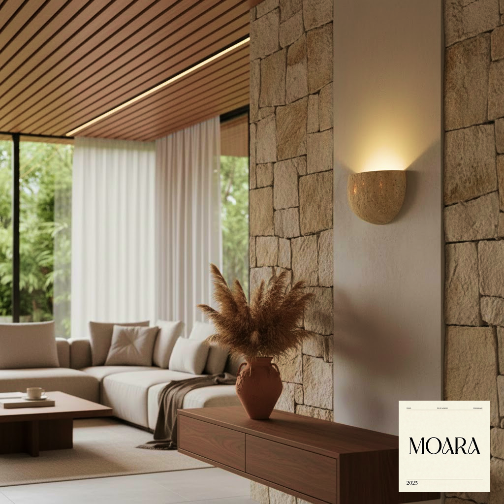 Luminária Efeito Lunar Osaka