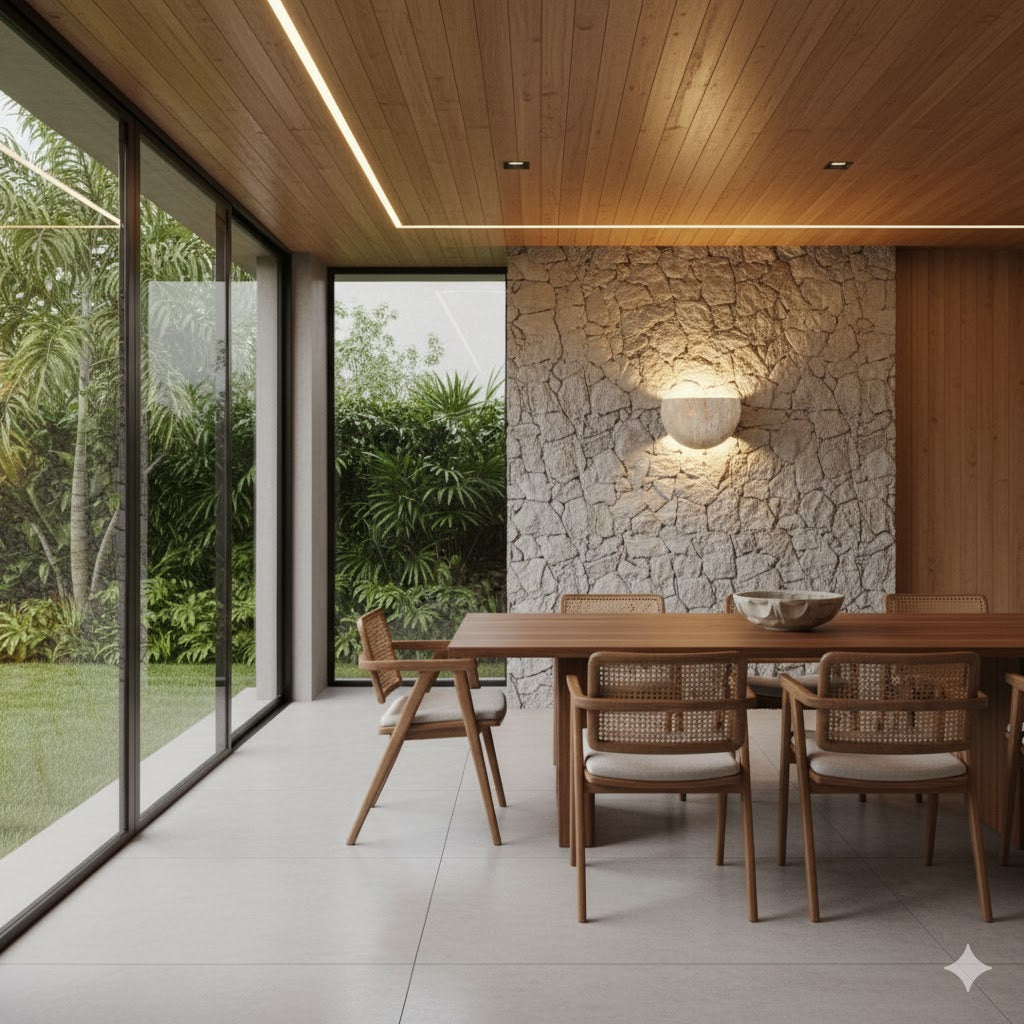 Luminária Efeito Lunar Osaka