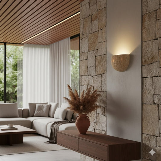 Luminária Efeito Lunar Osaka